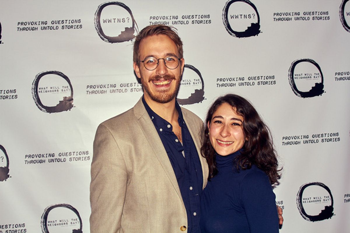 Sam Hood Adrain and Katherine Guanche  at 